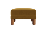The Essential Ottoman in Recycled Velvet