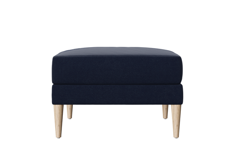 The Essential Ottoman in Upcycled Poly