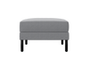 The Essential Ottoman in Upcycled Poly