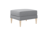 The Essential Ottoman in Upcycled Poly