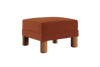 The Essential Ottoman in Recycled Velvet