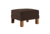 The Essential Ottoman in Recycled Velvet