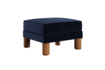 The Essential Ottoman in Recycled Velvet