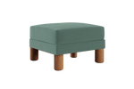 The Essential Ottoman in Recycled Velvet