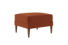 The Essential Ottoman in Recycled Velvet