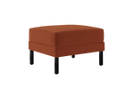 The Essential Ottoman in Recycled Velvet