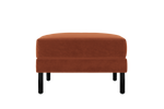 The Essential Ottoman in Recycled Velvet