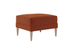 The Essential Ottoman in Recycled Velvet