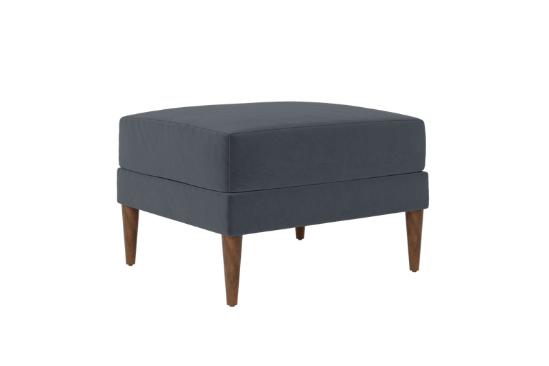 The Essential Ottoman in Recycled Velvet