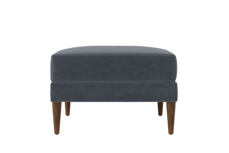 The Essential Ottoman in Recycled Velvet