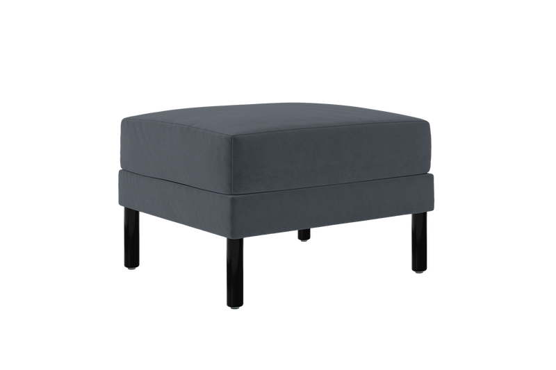 The Essential Ottoman in Recycled Velvet