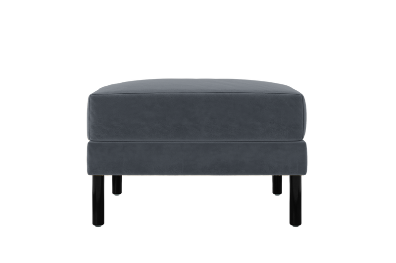 The Essential Ottoman in Recycled Velvet
