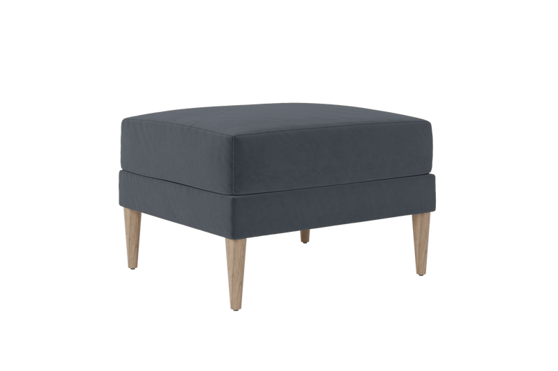The Essential Ottoman in Recycled Velvet