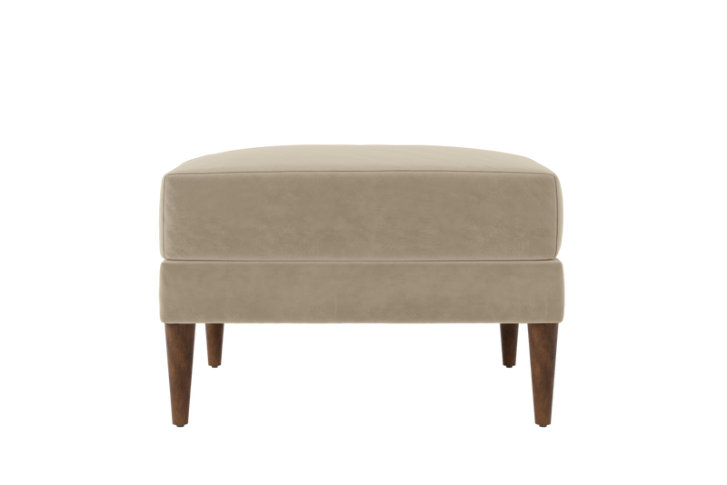 The Essential Ottoman in Recycled Velvet
