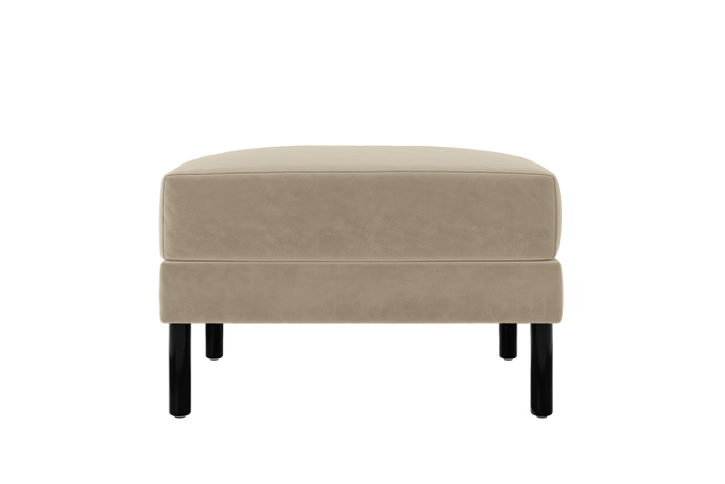 The Essential Ottoman in Recycled Velvet