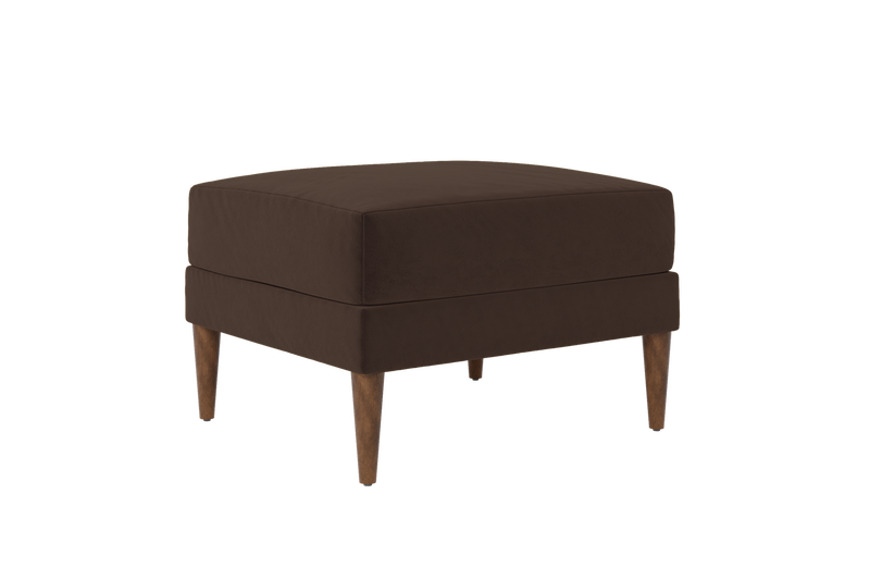 The Essential Ottoman in Recycled Velvet