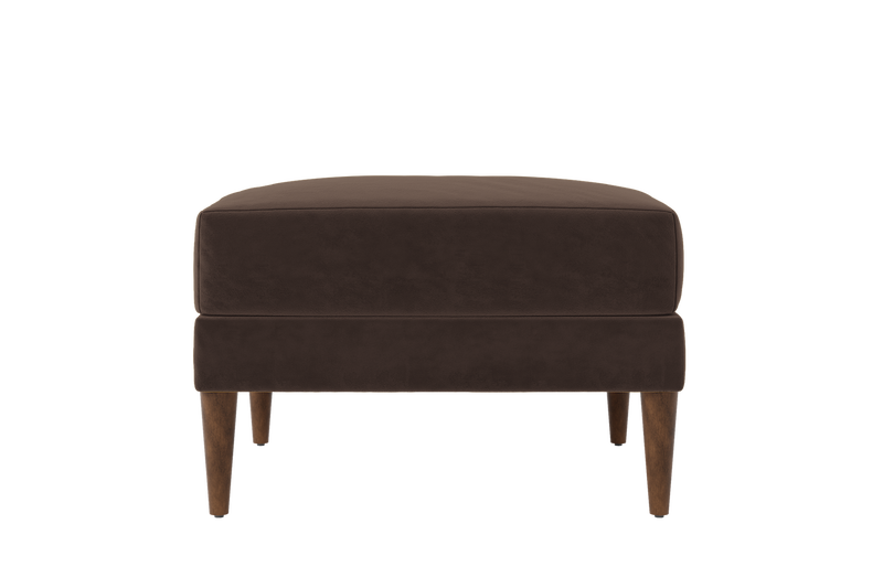 The Essential Ottoman in Recycled Velvet