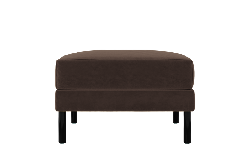 The Essential Ottoman in Recycled Velvet
