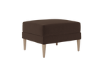 The Essential Ottoman in Recycled Velvet