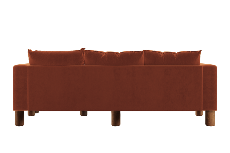 The Essential Sectional in Recycled Velvet