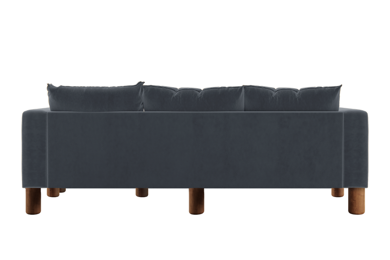 The Essential Sectional in Recycled Velvet