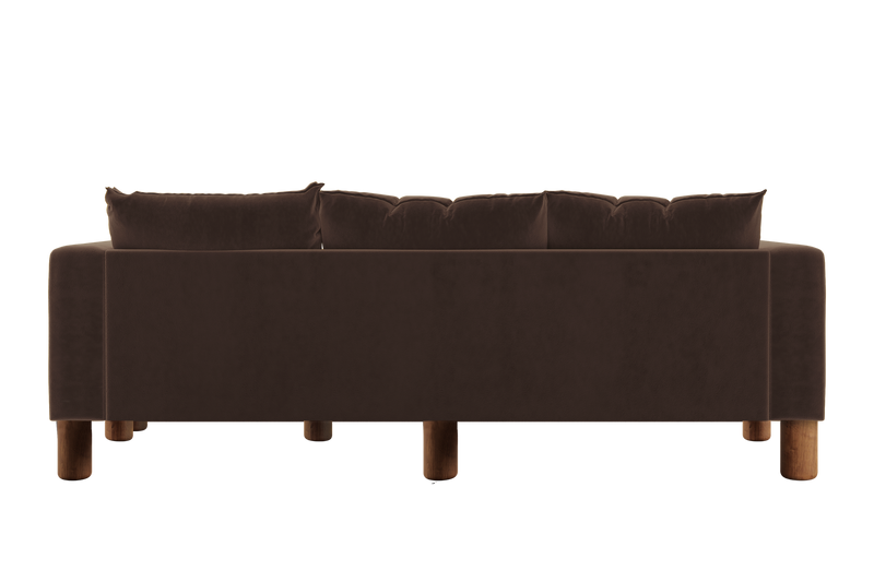 The Essential Sectional in Recycled Velvet