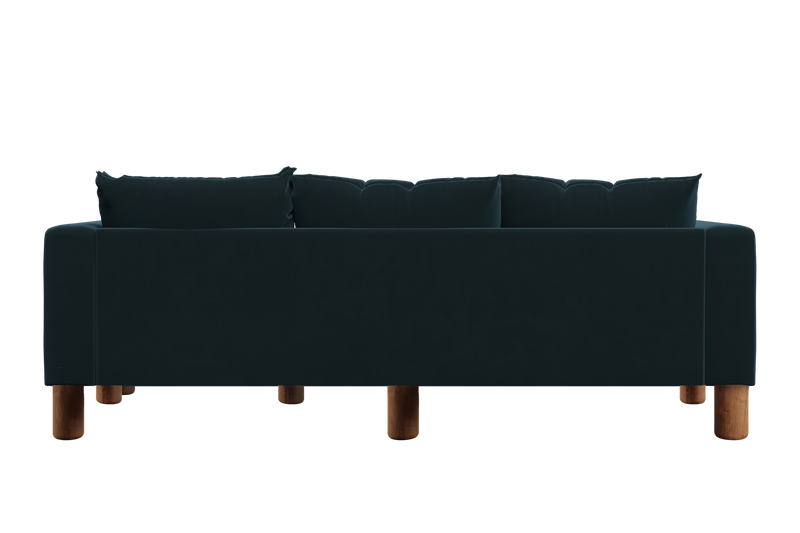 The Essential Sectional in Recycled Velvet