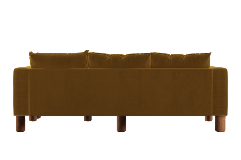 The Essential Sectional in Recycled Velvet