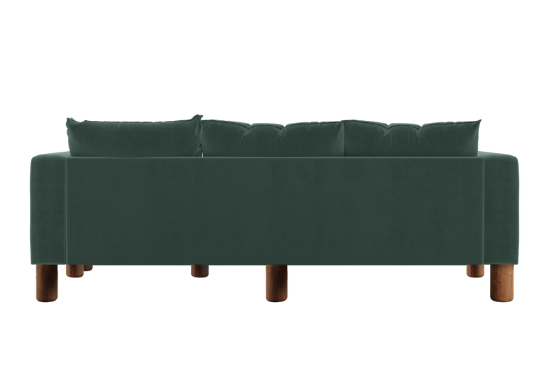 The Essential Sectional in Recycled Velvet