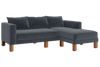 The Essential Sectional in Recycled Velvet