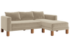 The Essential Sectional in Recycled Velvet