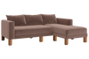 The Essential Sectional in Recycled Velvet