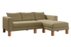 The Essential Sectional in Upcycled Poly