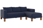 The Essential Sectional in Upcycled Poly