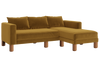 The Essential Sectional in Recycled Velvet