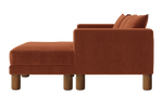 The Essential Sectional in Recycled Velvet