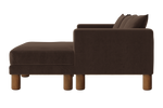 The Essential Sectional in Recycled Velvet