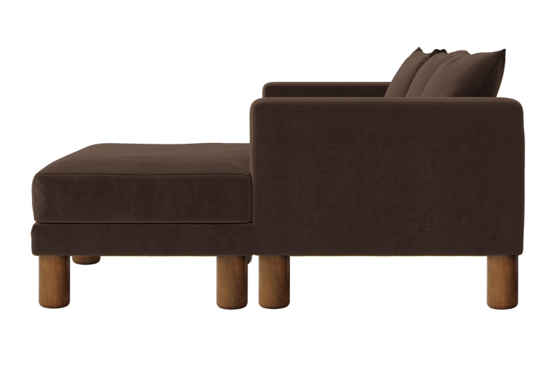 The Essential Sectional in Recycled Velvet