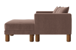 The Essential Sectional in Recycled Velvet