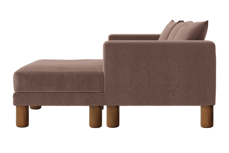 The Essential Sectional in Recycled Velvet