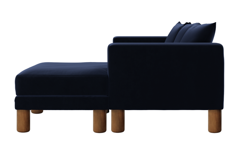 The Essential Sectional in Recycled Velvet