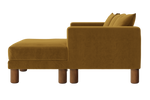 The Essential Sectional in Recycled Velvet