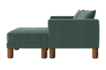 The Essential Sectional in Recycled Velvet