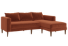 The Essential Sectional in Recycled Velvet