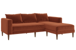The Essential Sectional in Recycled Velvet