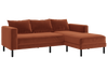The Essential Sectional in Recycled Velvet
