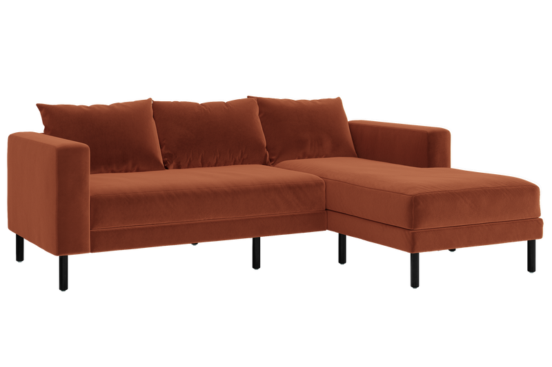 The Essential Sectional in Recycled Velvet