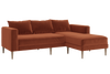The Essential Sectional in Recycled Velvet