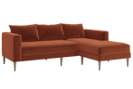 The Essential Sectional in Recycled Velvet