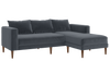 The Essential Sectional in Recycled Velvet
